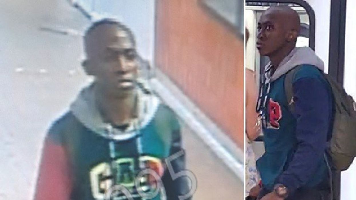 Disturbing video shows Toronto subway riders look on as bleeding man is chased down by knife-wielding maniac: 'He's stabbing him up!'