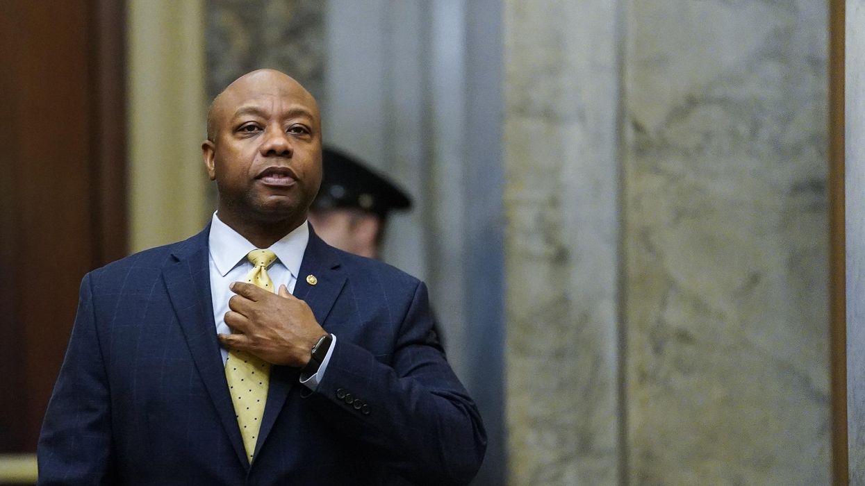 DNC chair takes a swipe at Sen. Tim Scott online, gets absolutely torched by the Republican