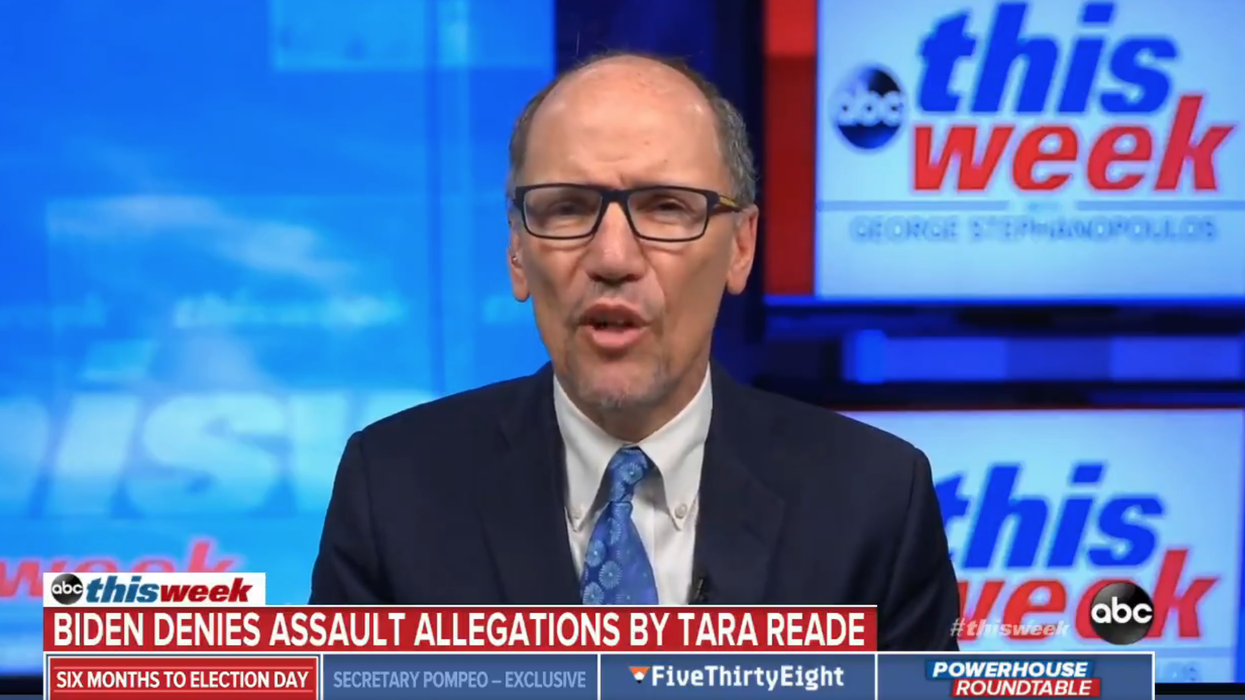 DNC chairman Tom Perez says searching Biden’s records is just like searching Hillary Clinton’s emails