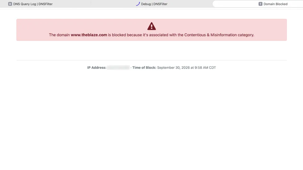 DNSFilter content block page