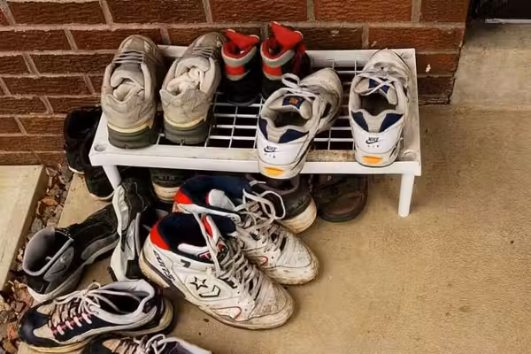 Do you wear your shoes in the house?