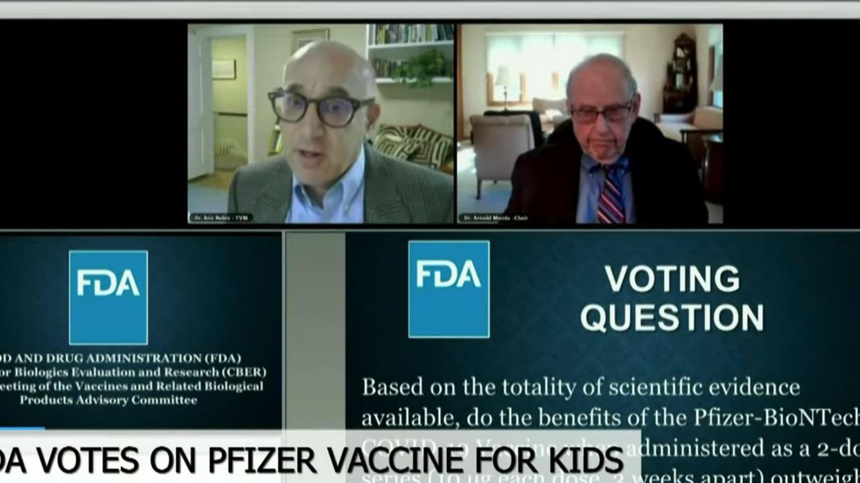 Doctor on FDA panel says only way to learn about COVID vaccine effects in children is to 'start giving it'
