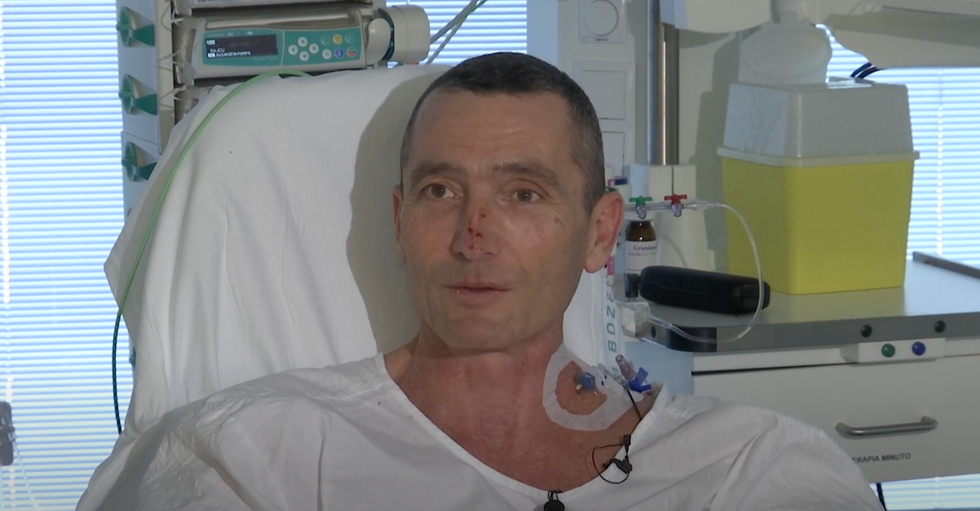 Doctors blown away after Italian man survives being buried under an avalanche for 23 hours