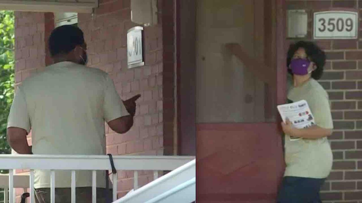 Door-to-door COVID-19 vaccine outreach under way in North Carolina county — and some folks are getting the shots right on their front porches
