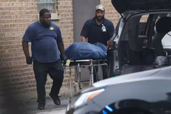 DOZENS of decomposing bodies found stuffed in closets and garage of funeral home, police say
