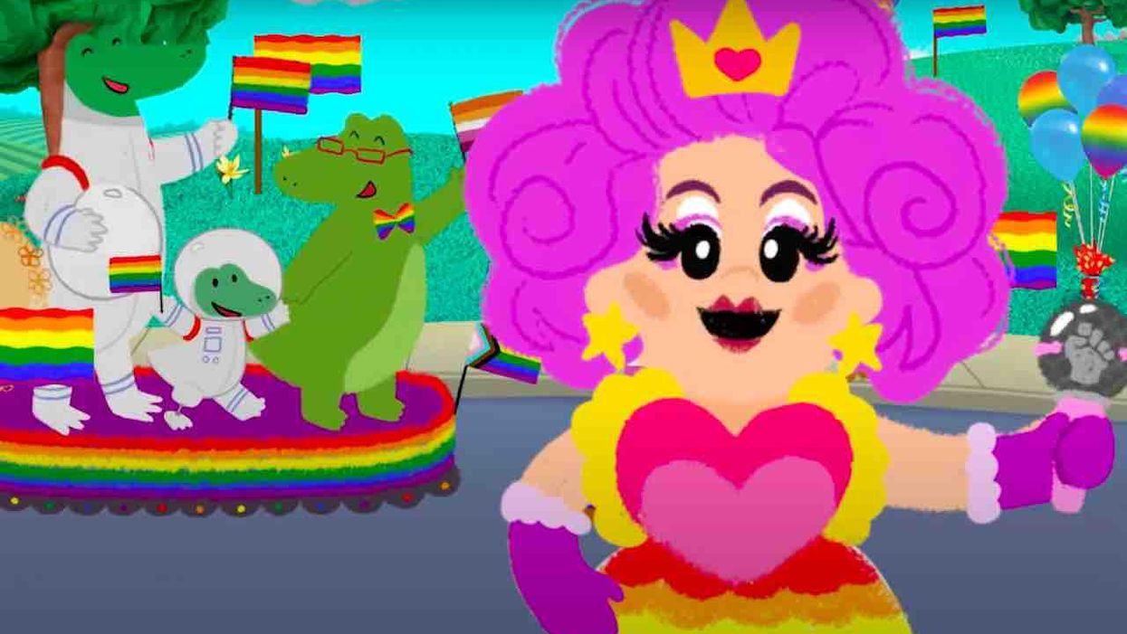 Drag queen on 'Blue's Clues' sings to kids about 'two daddies,' 'two mommies,' and 'trans,' 'nonbinary,' 'pan' family members for Pride Month