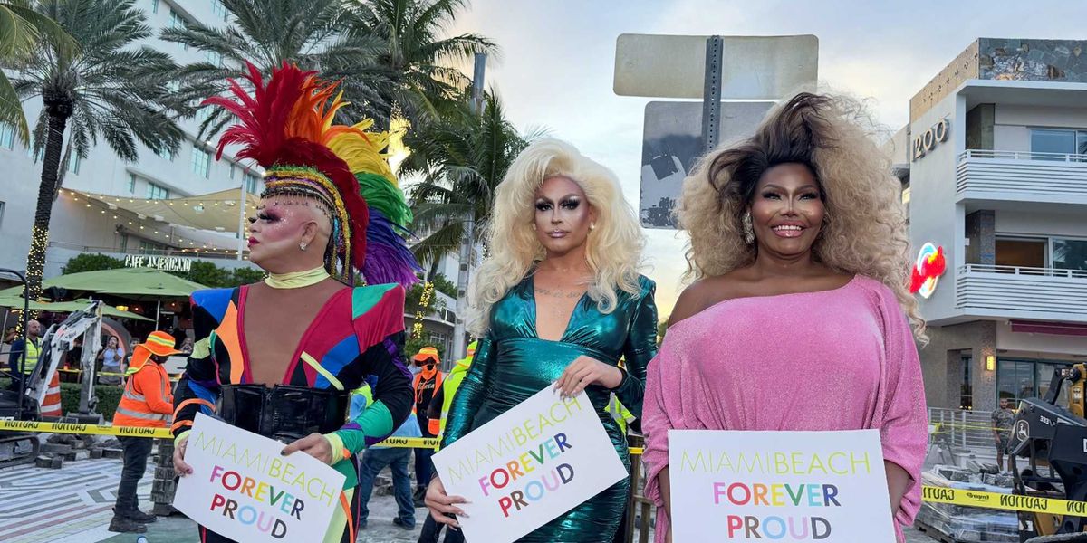 Drag queens outraged after rainbow crosswalk is obliterated by Gov. DeSantis: ‘Our pride is being erased’ Drag queens outraged after rainbow crosswalk is obliterated by Gov. DeSantis: ‘Our pride is being erased’