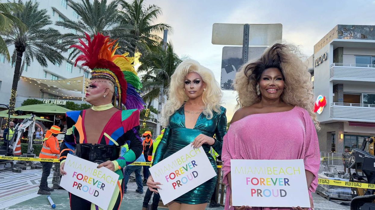 Drag queens outraged after rainbow crosswalk is obliterated by Gov. DeSantis: ‘Our pride is being erased’