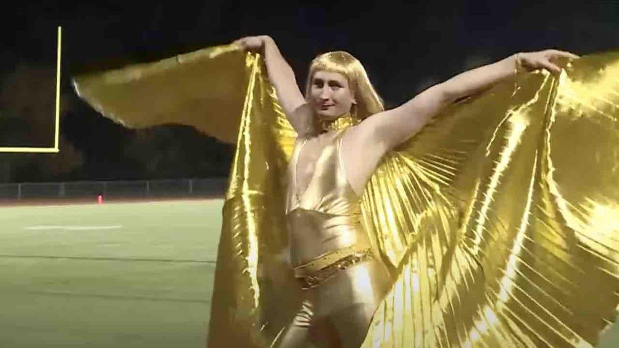 Drag show at public HS football game features students, teachers: 'Be OK with being your authentic self ... speaking your truth, living your truth'