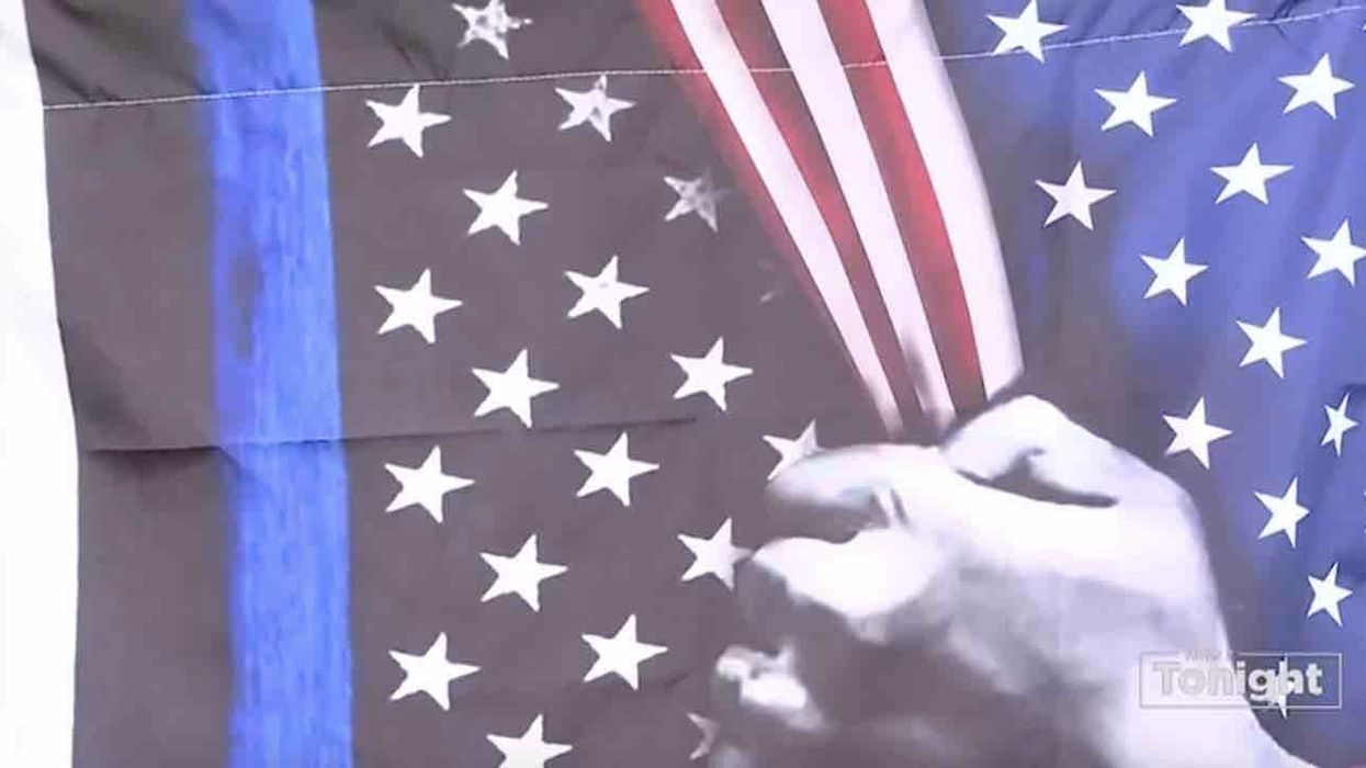 Drive-by shooters target elderly couple's home after outraged leftists demanded removal of their Thin Blue Line flag