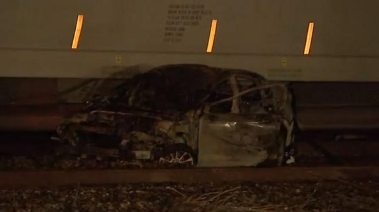Driver miraculously escapes death after being shot, crashing into train