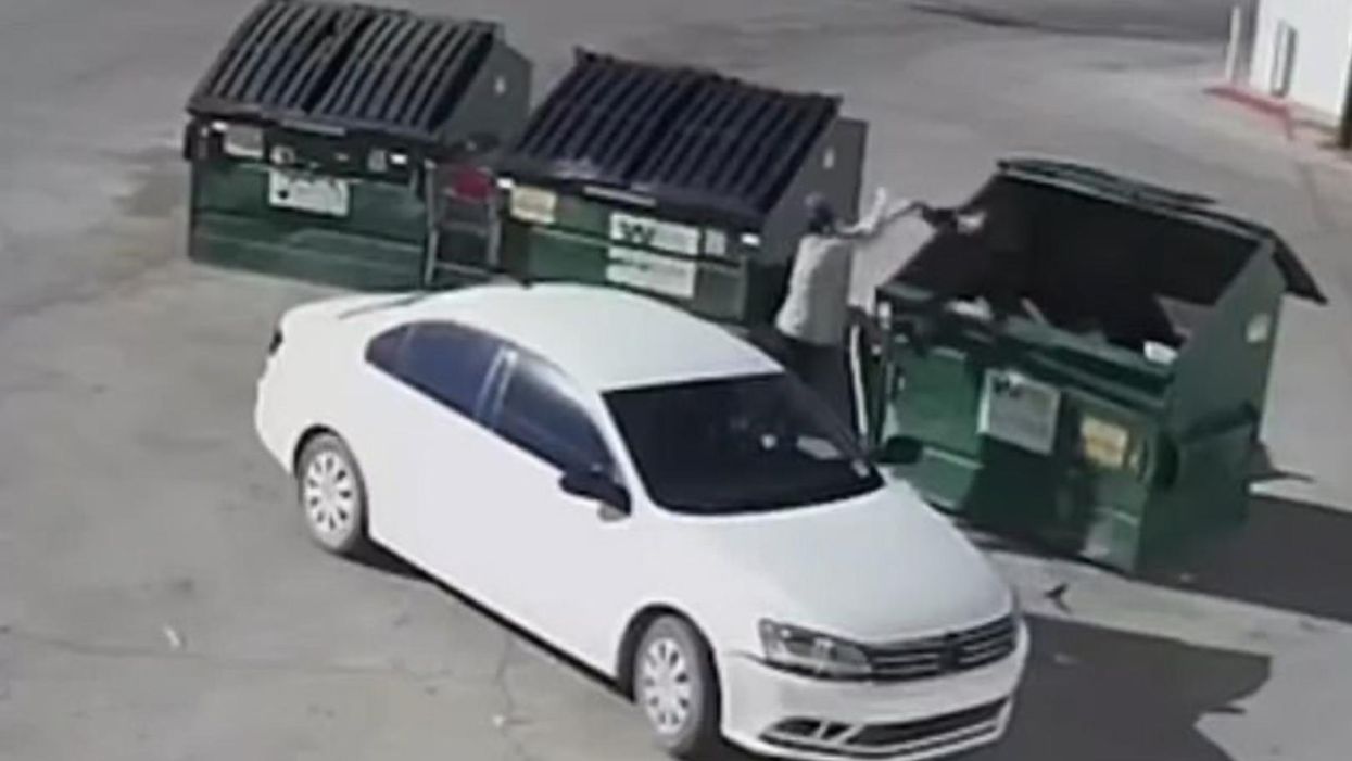 'Dumpster divers' make heartbreaking discovery of newborn in New Mexico dumpster — and video surveillance captured what led up to the shocking moment