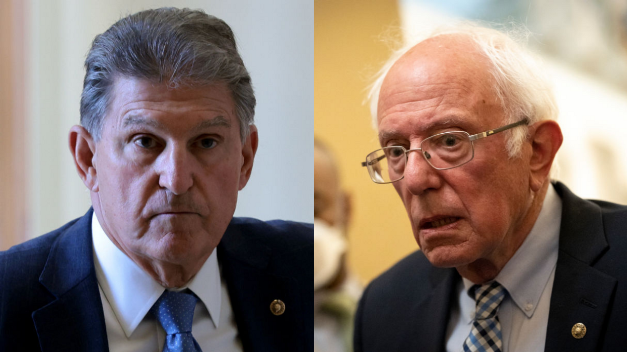 During heated negotiations, Manchin tells Sanders he's 'comfortable with zero' dollars for Biden's social spending plan: 'We shouldn't do it at all'
