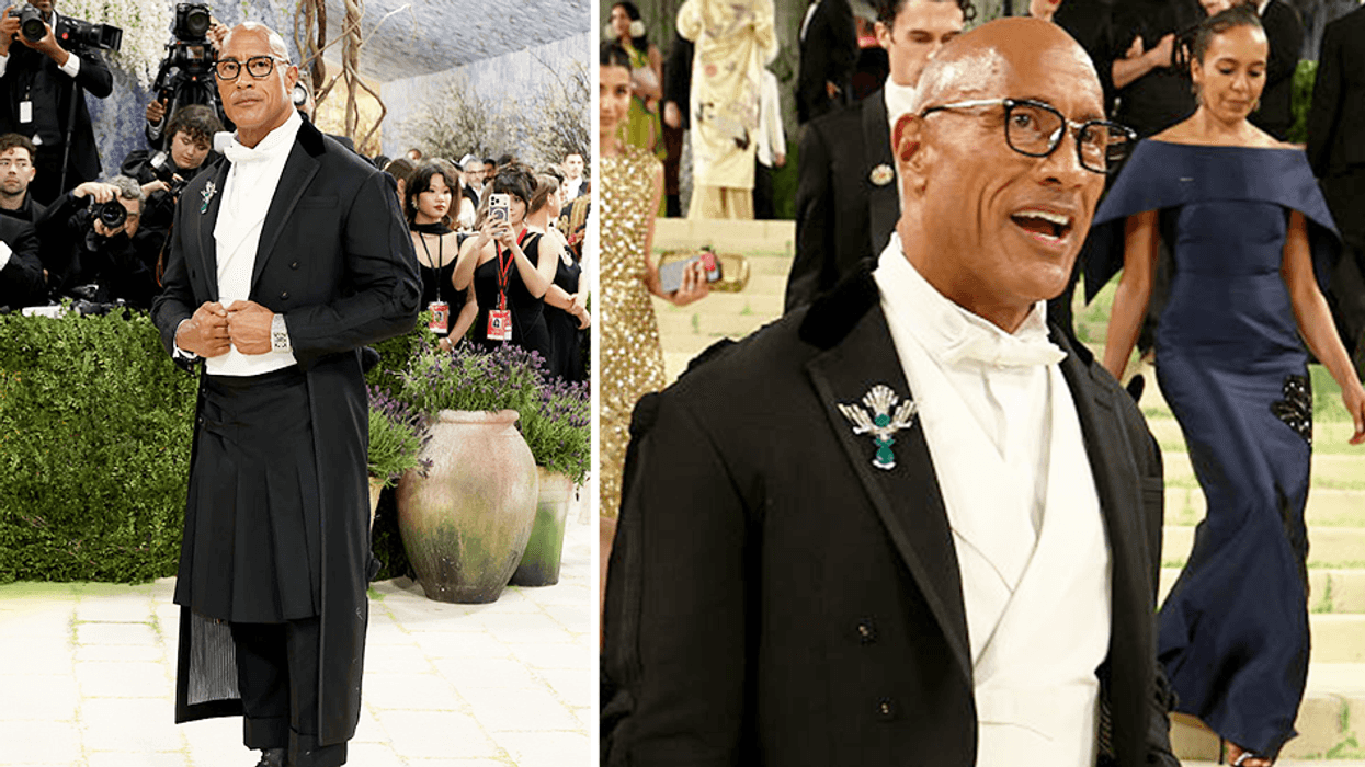 Dwayne Johnson brags about 'masculine' Met Gala skirt, cites 'Polynesian culture'