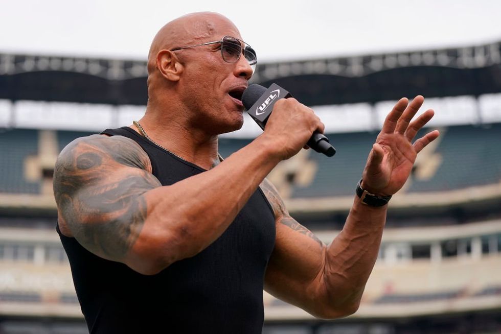 Dwayne 'The Rock' Johnson makes shocking transformation in new film about early UFC champion