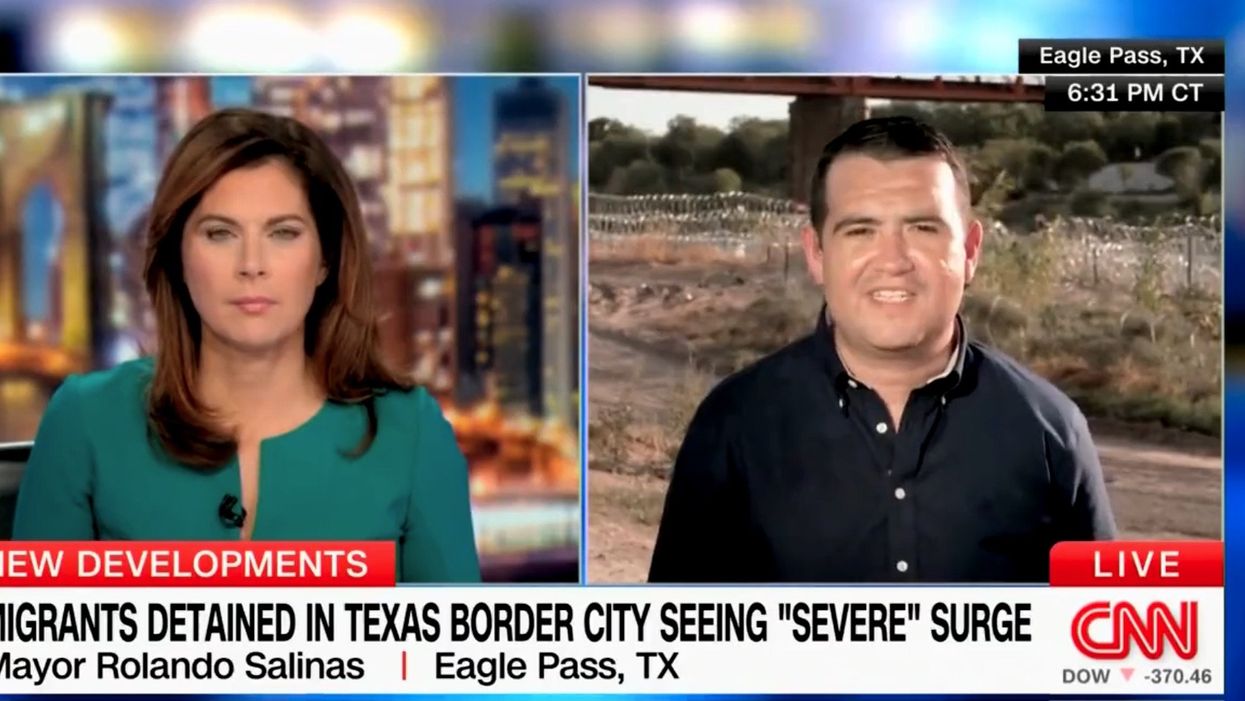 Eagle Pass mayor tells CNN exactly who is to blame for the border crisis: 'Enforce the laws that are on the books'
