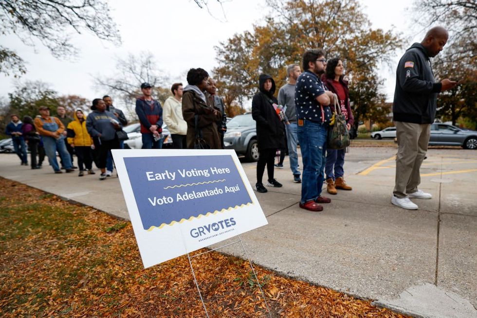 Early voting in swing states plummets for 2 key Democrat groups, but pollster accuses Trump campaign of 'spinning' the data
