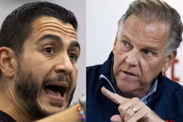 El-Sayed aide says Rogers ad with vintage truck and US flags is like a 'KKK cross burning'