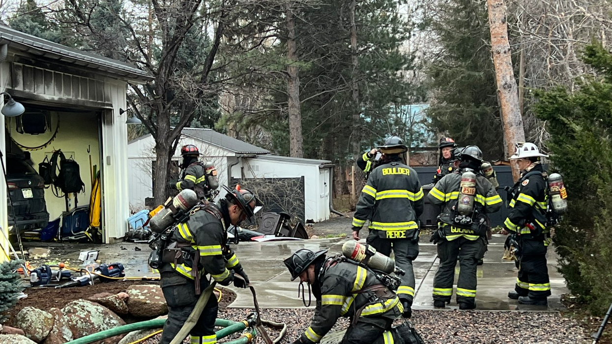 Electric vehicle explodes inside owner's garage after residents are forced to evacuate at 6 a.m.