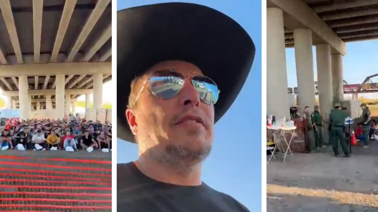 Elon Musk indicates 'pretty extreme individuals' are stealing into US during visit to beleaguered Eagle Pass: 'This is insane'