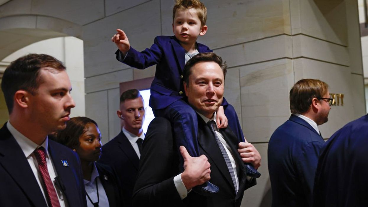 Elon Musk takes his child to work — and away from the woke mind virus