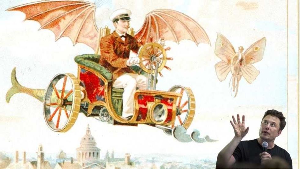 Elon Musk to reveal flying car next year