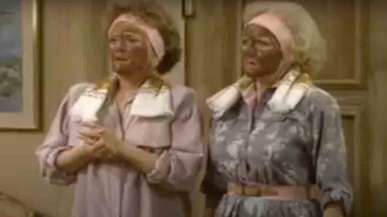 Episode of 'The Golden Girls' with characters wearing mud facial masks that are mistaken for blackface is removed by Hulu