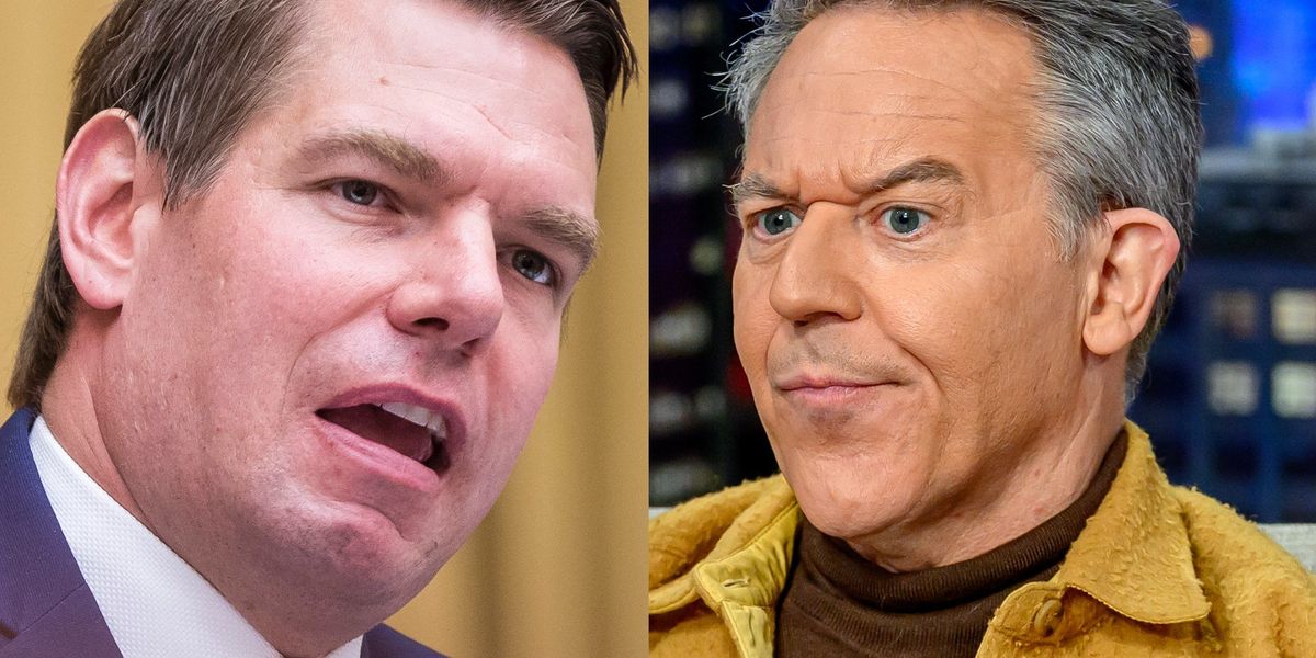 Eric Swalwell challenges Greg Gutfeld to bench press contest after getting mocked — and gets ridiculed again Eric Swalwell challenges Greg Gutfeld to bench press contest after getting mocked — and gets ridiculed again