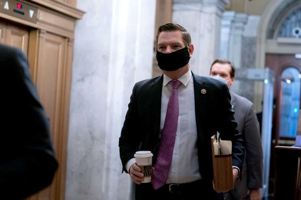 Eric Swalwell offers melodramatic response to Trump DOJ probe: 'I refuse to live in fear'