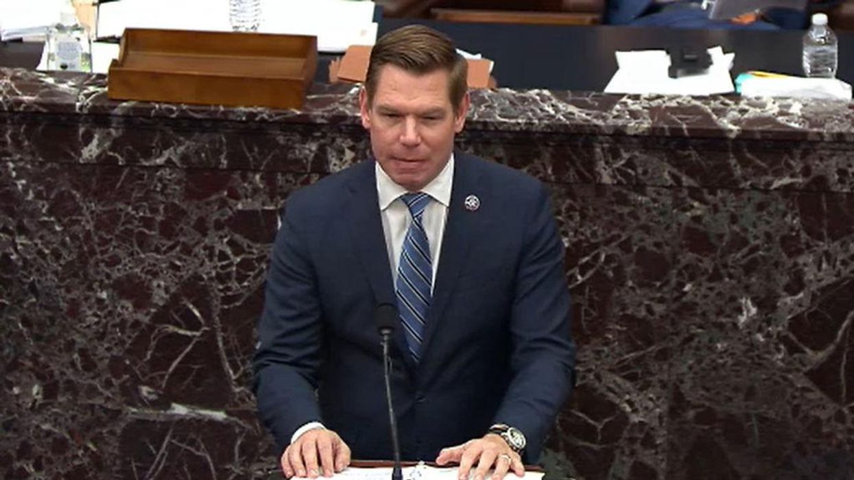 Eric Swalwell sues Trump and allies over Capitol riot, says he's suffering from 'severe emotional distress'