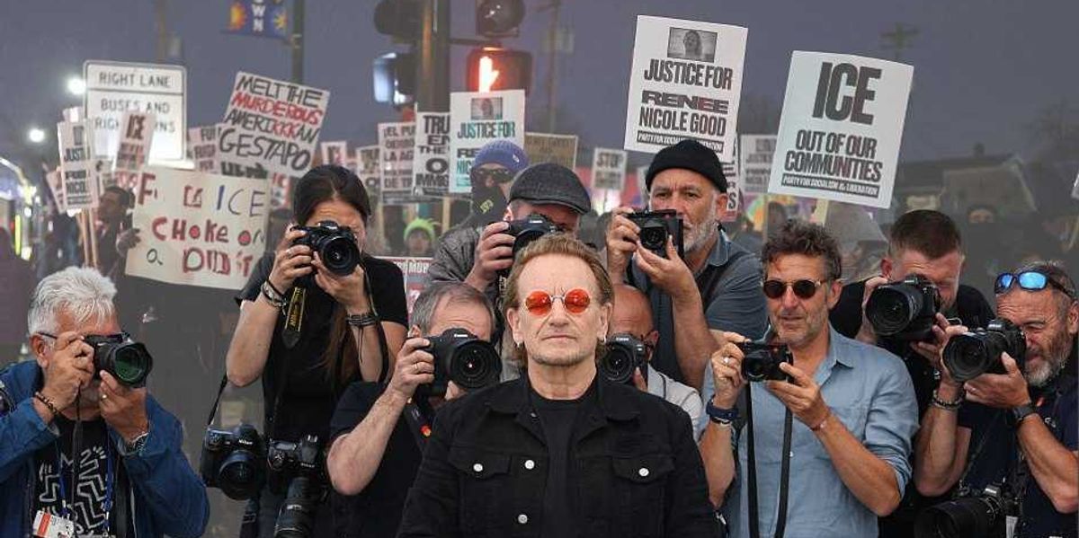 ET TU, U2? Irish rockers join Bruce on anti-ICE bandwagon