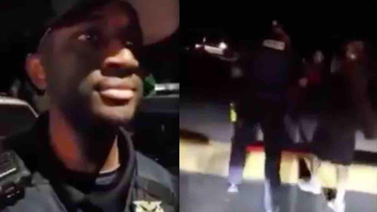 'Everyone of your color hates you!': Leftist militants curse out, berate black Portland cop on camera