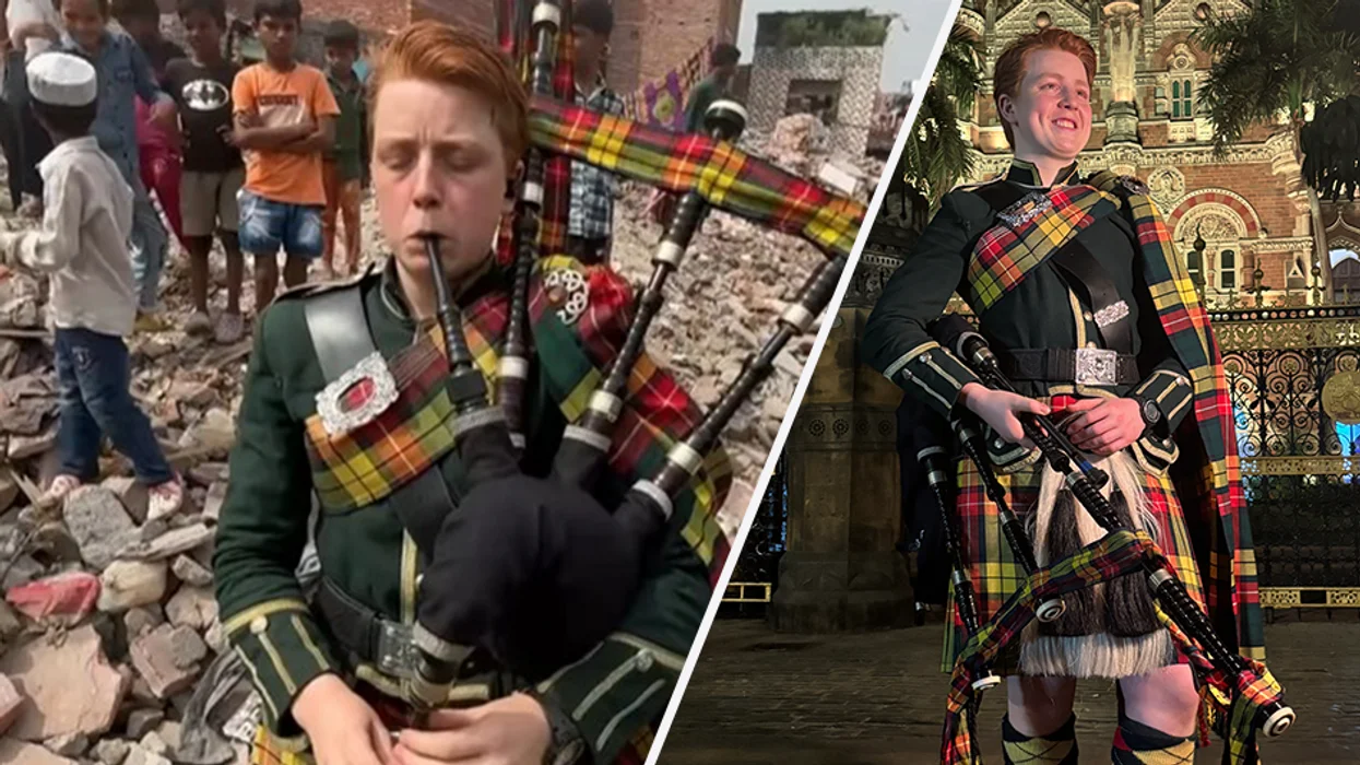 Exclusive: India train bagpiper banned from TikTok speaks out: 'Can we be proud of our past?'