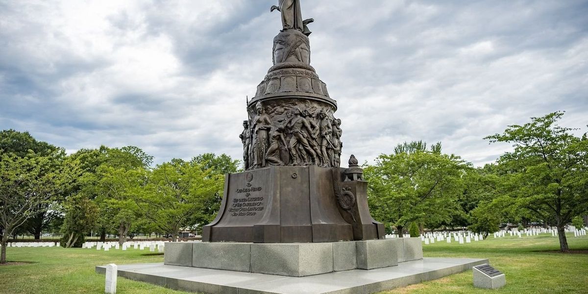 Exclusive: Moses Ezekiel’s historic sculpture finally set for installation in Arlington Cemetery, by the Southern graves it once marked Exclusive: Moses Ezekiel’s historic sculpture finally set for installation in Arlington Cemetery, by the Southern graves it once marked