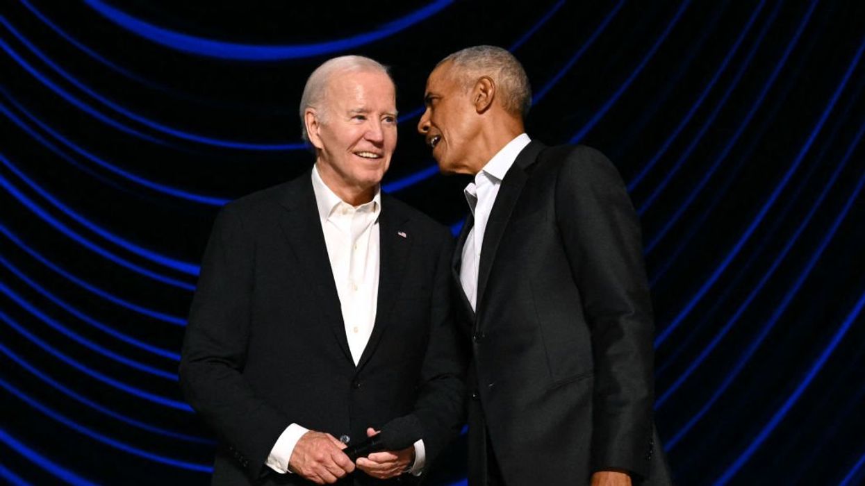 Excuses abound after Obama escorts Biden offstage following another apparent display of decrepitude