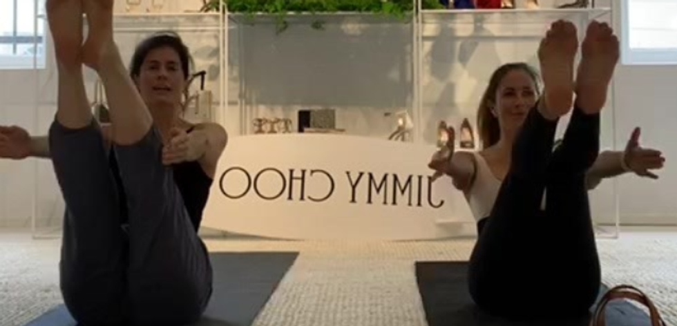 CNN Host’s Wife Called Out For Not Wearing A Mask After Posting Video Of Hamptons Yoga Session