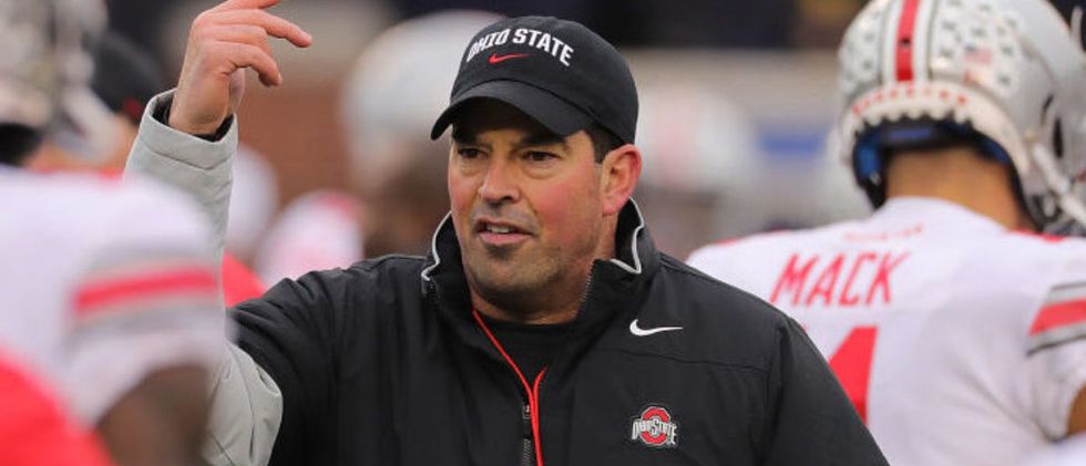 REPORT: Ryan Day Argues With Jim Harbaugh, Tells The Buckeyes They’re Going To ‘Hang 100’ On Michigan