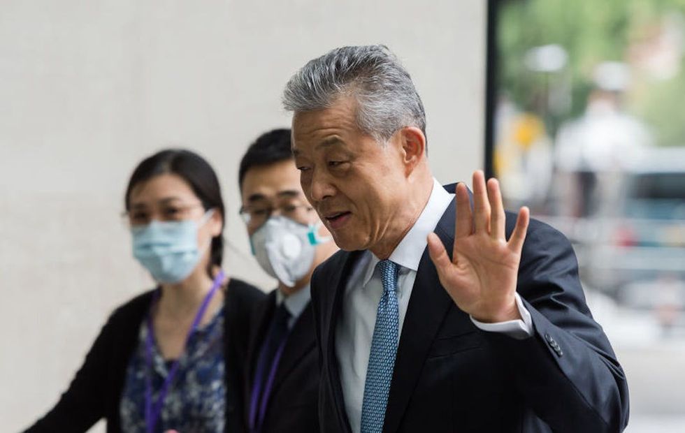 WATCH: Chinese Official Confronted With ‘Disturbing’ Detainment Footage. He Deflects: Region ‘Beautiful’