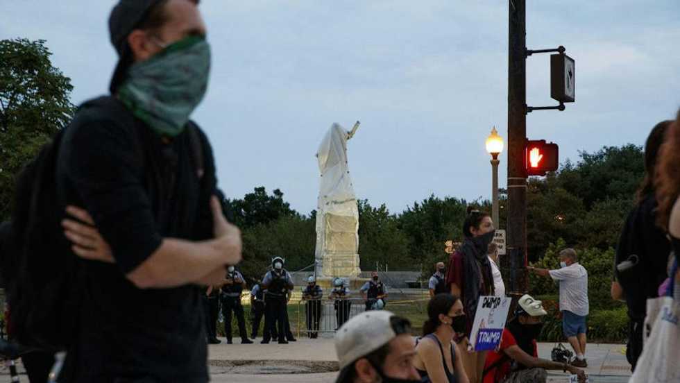 Lori Lightfoot reverses, removes Christopher Columbus statues from Chicago parks