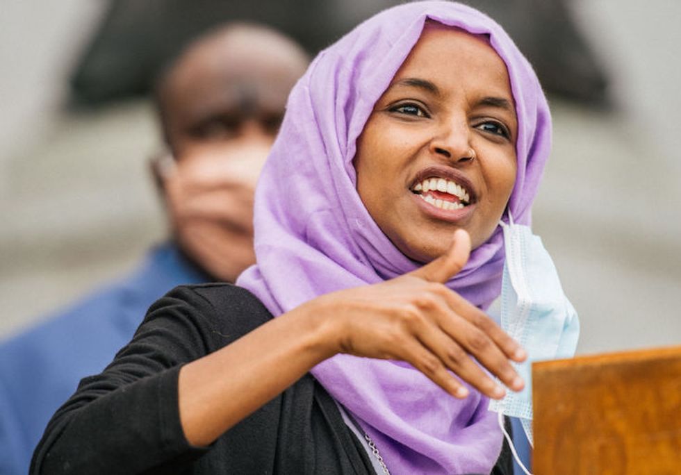 Ilhan Omar’s Payments to Husband’s Firm Hit $1 Million in 2020 Cycle