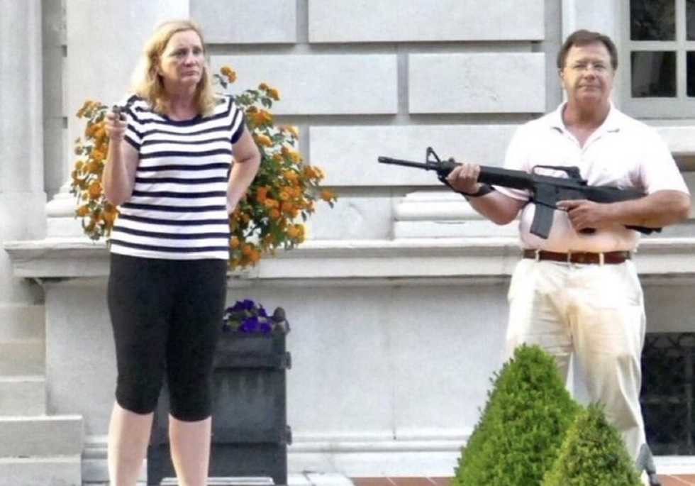 Cops Seize Guns From St. Louis Couple Who Confronted Protesters
