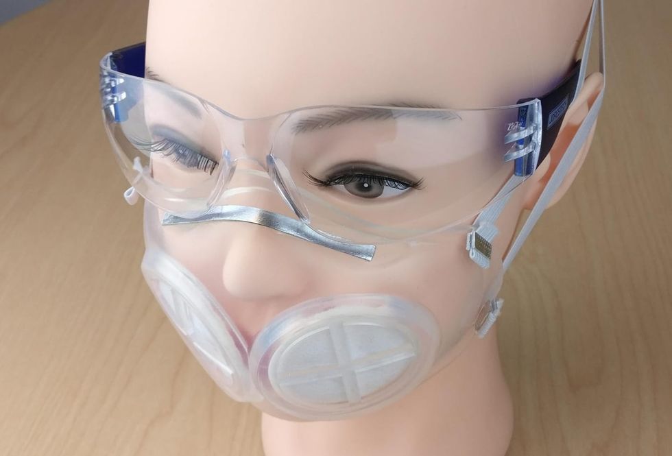 MIT researchers designed reusable N95 face mask for healthcare workers