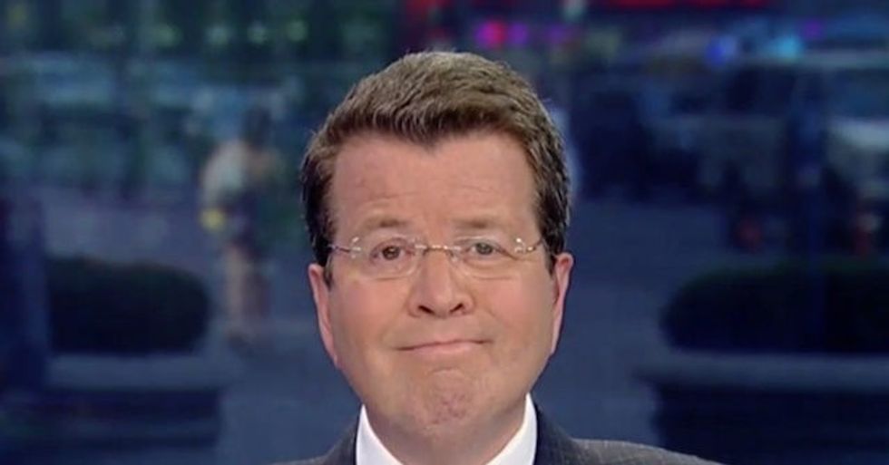 Watch: Fox News Channel's Cavuto Cuts Away from Trump Speech to Fact-Check Obama Attacks
