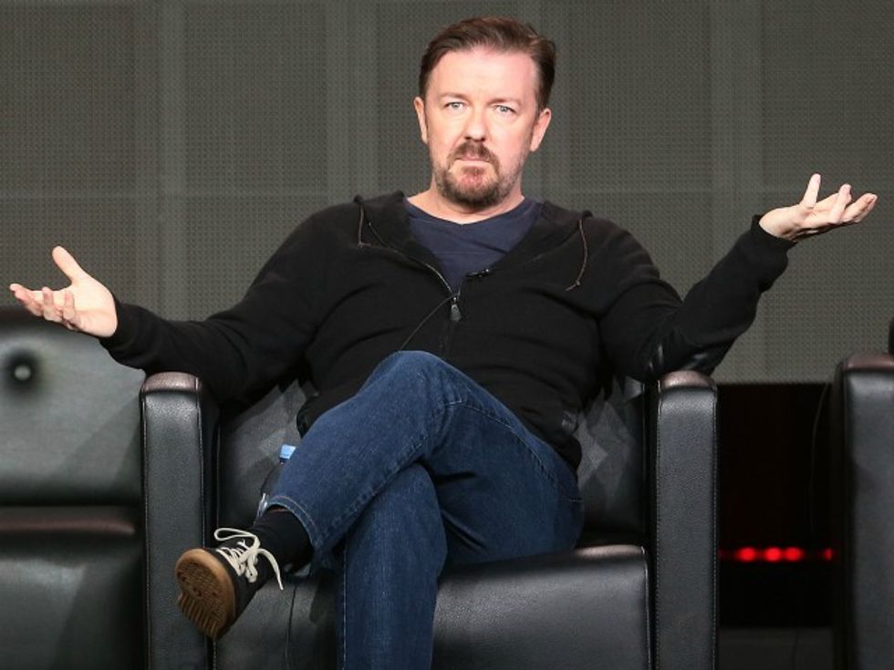 Ricky Gervais Slams Cancel Culture as a 'Weird Sort of Fascism'