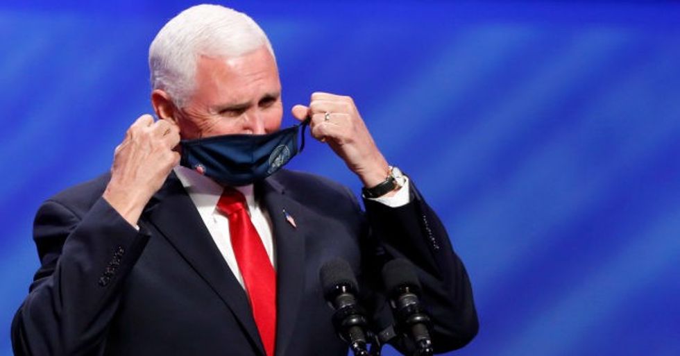 Exclusive -- Mike Pence: 'We Don't Support a National Mandate' to Wear Masks