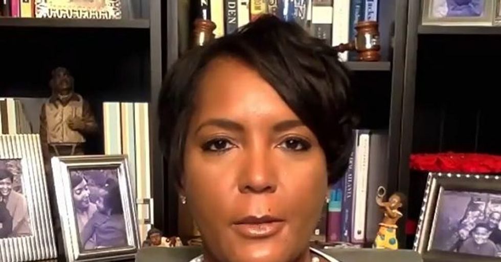 Atlanta Mayor Keisha Lance Bottoms Suggests Race, Sex Behind GA Governor's Legal Challenge to City's Mask Ordinance