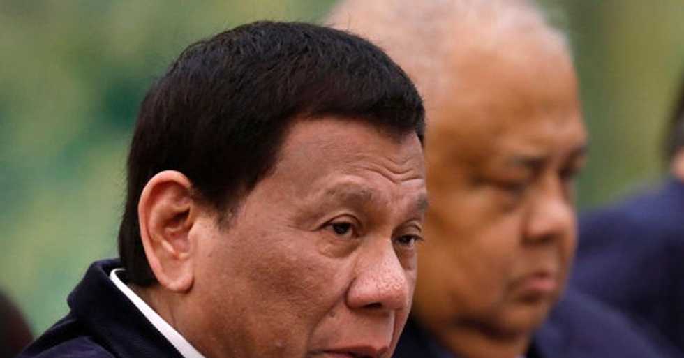 Report: Rodrigo Duterte Threatens to Bomb 'Leftist Americans... so We Can All Go to Hell'