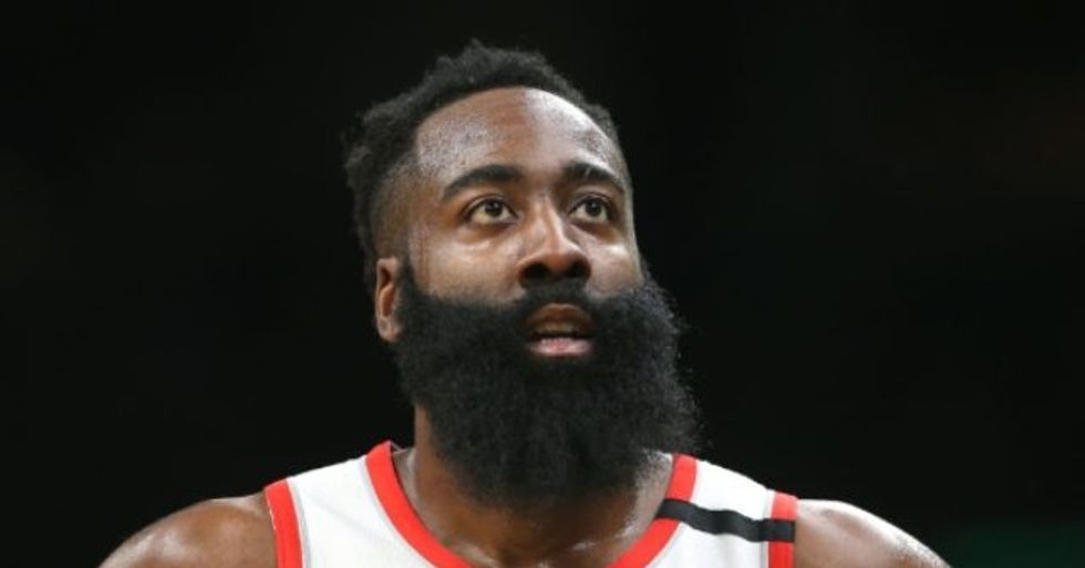 James Harden Blasted on Social Media for Wearing 'Thin Blue Line' Mask