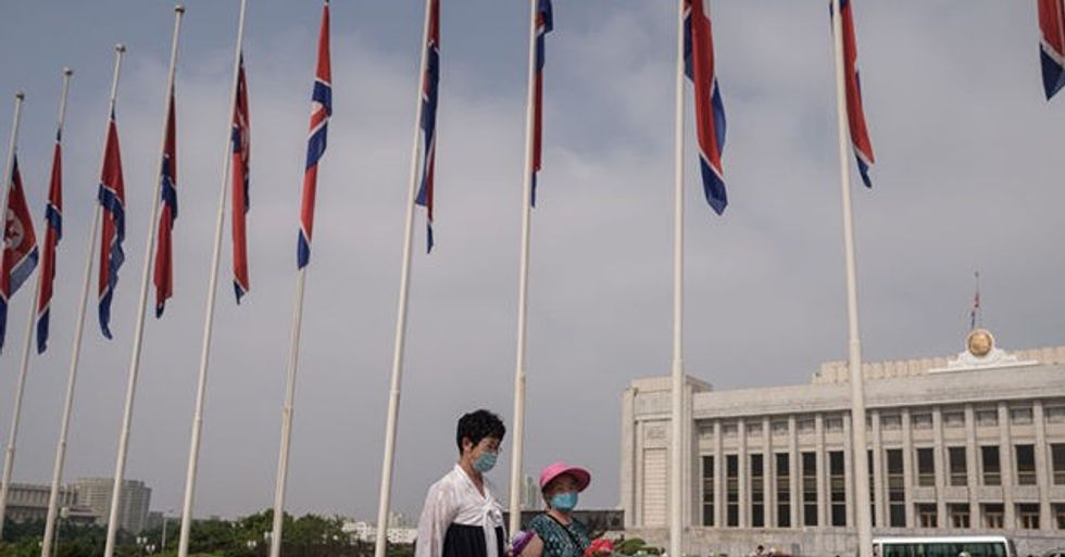 Report: North Koreans Caught Not Wearing Masks Sentenced to Hard Labor