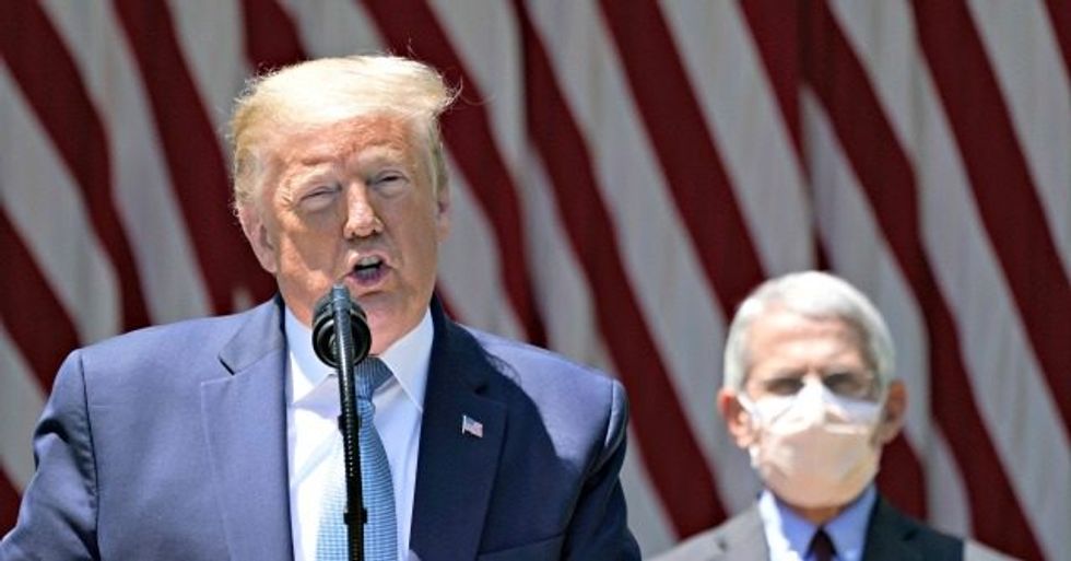 'We're All on the Same Team' — Trump Downplays White House Feud with Dr. Anthony Fauci